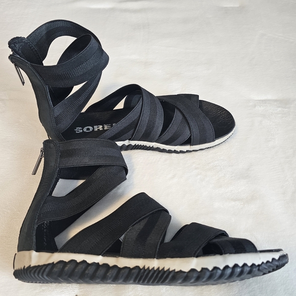 Sorel Sandals Black Size 9 Strappy - Picture 3 of 8